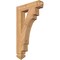 Ekena Millwork Merced Arts & Crafts Smooth Bracket, Western Red Cedar, 3 1/2"W x 18"D x 30"H BKT04X18X30MRC03SWR - alternate 1